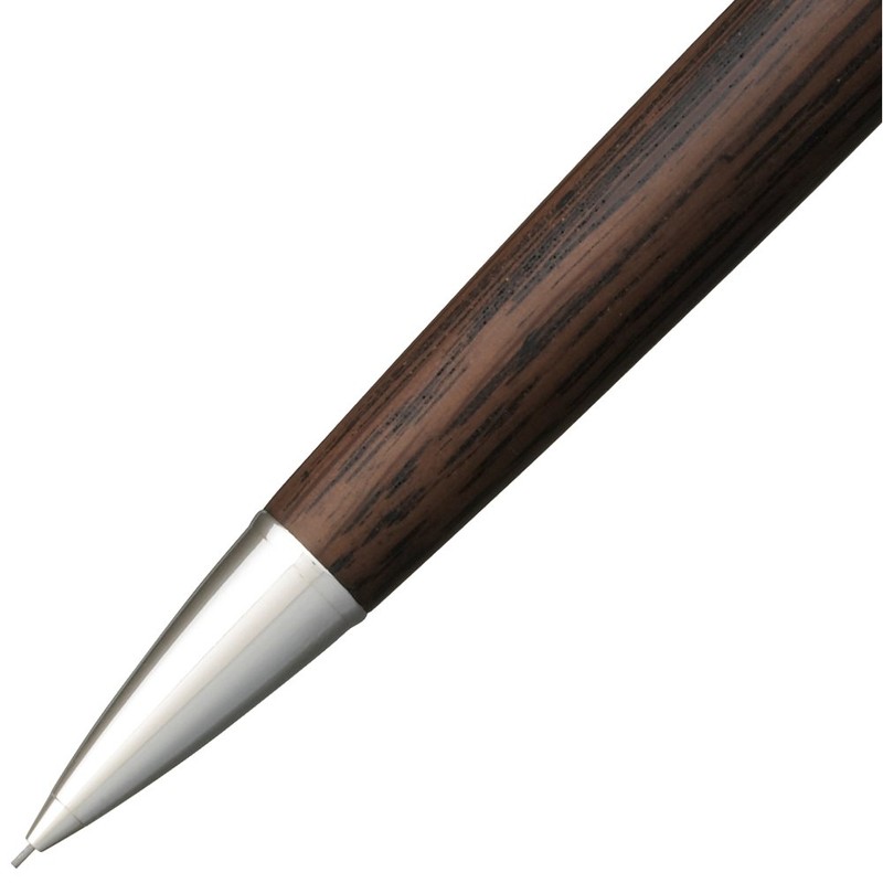Mitsubishi Pencil Mechanical Pencil Pure Malt 0.5 mm Wooden Shaft