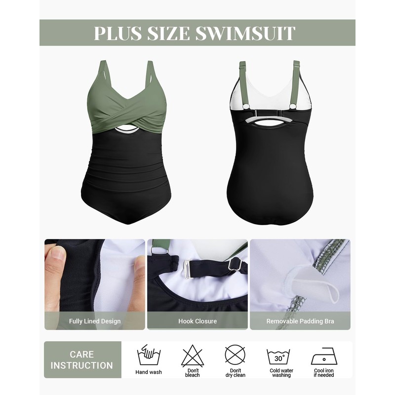 Daci - Traje de baño de una pieza de talla