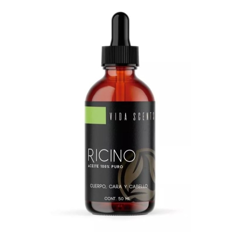 VIDA SCENTS | Aceite De Ricino 50ml 100% Natural, Puro