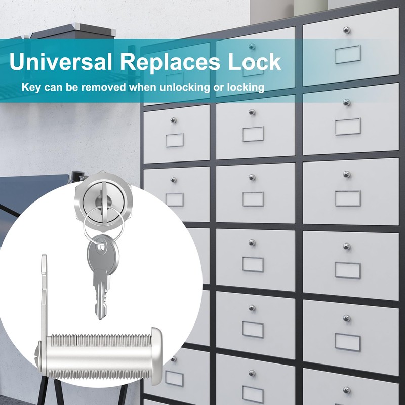Ymtzfu Cabinet Locks with Keys, Cam Locks Keyed Alike, Mailbox