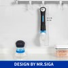 MR.SIGA Soap Dispensing Dish Brush, Kitchen Brush for Pot Pan