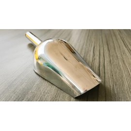 Multipurpose Aluminium Metal Scoops Set for Dry Goods - Sturdy Kitchen Scoops in Different Sizes (5oz)