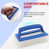 Roysmart Pack of 2 Pool Sponge Brushes, Pool Cleaning Hand