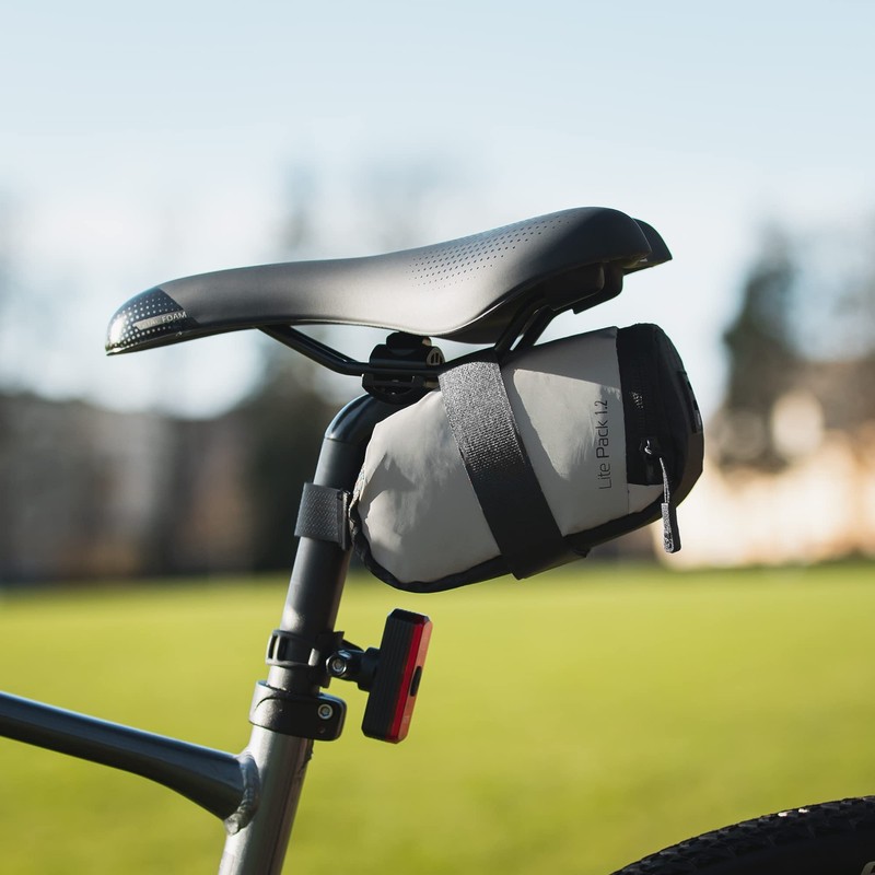 Oxford Lite Pack 1.2 Bicycle Saddle Bag. Reflective.