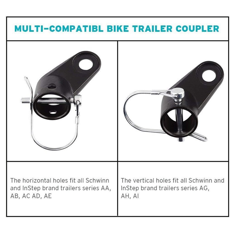 Trailer Coupler Replacement Bike Trailer Attachment Coupler Adapter Tilt Connector