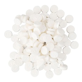 500pcs Compressed Face Masks, Soft and Gentle, Convenient, DIY Mask Paper, Portable Disposable Mask Paper, Economical Cotton Skin Care Wrapped Masks for Home Travel, White