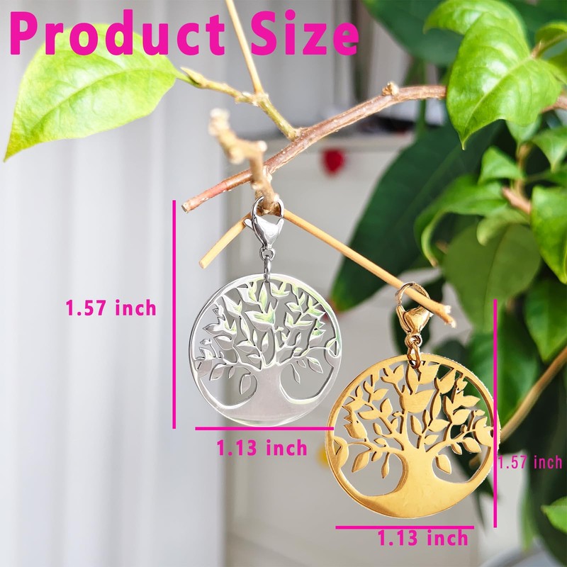 Tree of Life Badge Reel Charm for Student Nurse Teacher,Badge