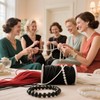 Black String for Bracelets, 0.8mm Nylon Threads for Jewelry Making,