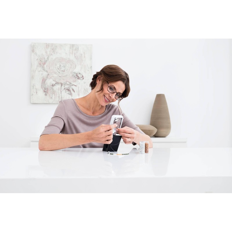 Eschenbach Optik Mobase Magnifying Glass Stand for Handheld Magnifier MobiluxLED