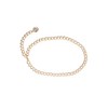 collezione alessandro Kora Simple Chain Link Belt with Coin End,