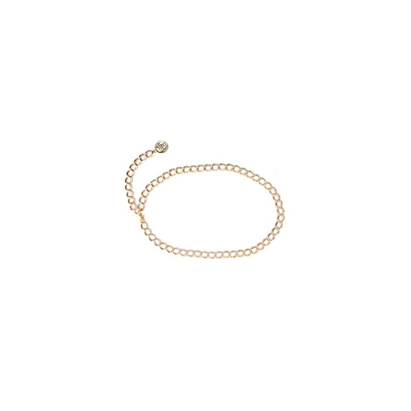 collezione alessandro Kora Simple Chain Link Belt with Coin End,