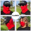 CoolNES - Neck Gaiter with Drawstring, Reusable Breathable Face Mask