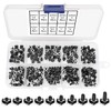 VooGenzek 200 Pieces 10 Values Micro Momentary Tactile Push Button