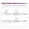 EMITEVER 80W Triac Dimmable LED Driver,Power Supply,AC 120V to DC