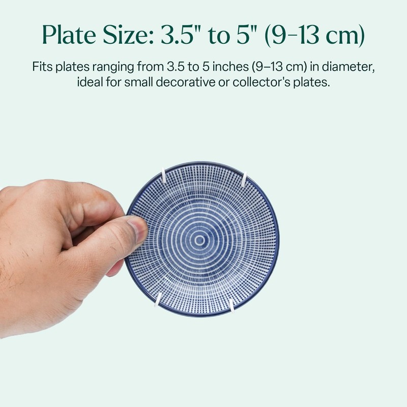 Invisible Plate Hangers for Wall | Decorative Dish Display Holders