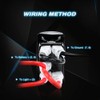 Nilight 90004B Bumper Light Bar Rocker Switch Led Light Bar