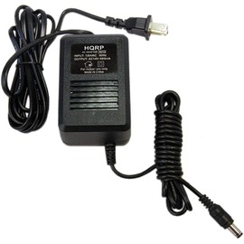HQRP AC Adapter Compatible with BOSS DR-770 DR-880 Dr. Rhythm Sound Generator, SP-505 Groove Sampling Workstation, JS-5 Jam Station, Power Supply Cord Transformer