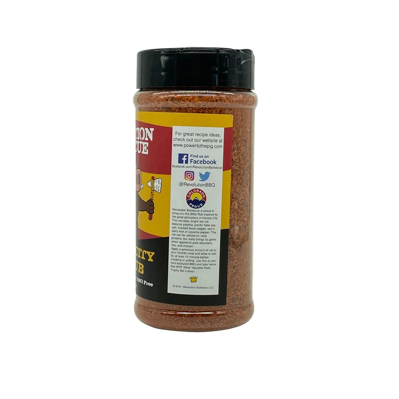 Kansas City BBQ Rub - 100% Natural Gluten Free GMO