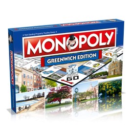 Monopoly Board Game Massachusetts Edition: 2-6 Players Family Board Games for Kids and Adults, Board Games for Kids 8 and up, for Kids and Adults, Ideal for Game Night