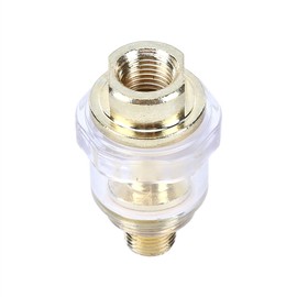 Oiler Oiler, 1/4 BSP Mini Inline Oiler for Pneumatic Tool and Air Compressor Tubes, Inline Air Lubricator