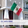 ANLEY Pack of 2 Fly Breeze 3x5 Foot Mexico Flag