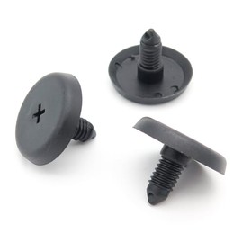 VVO Fasteners Plastic Front Wheel Arch Lining and Mudguard Clip, Black (Pack of 10)
