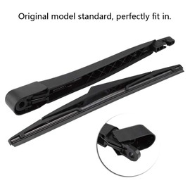 KSTE Windscreen Wiper, Car Rear Window Wiper Arm, Plastic Rear Wiper Arm Blade Set for Fiesta MK6 MK7 ST150 02-08