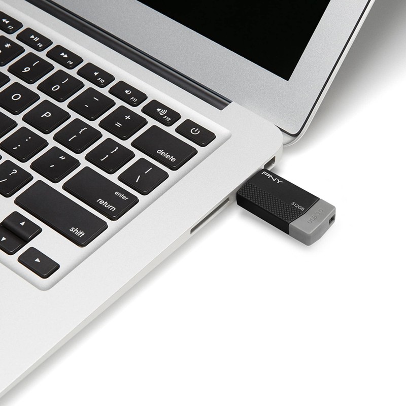 PNY USB 3.0 Flash Drive, 512GB, Black