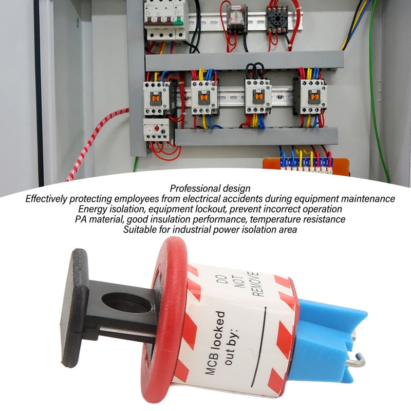 10PCS Electrical Circuit Breaker Lockout PIS Pin Inward Miniature Insulation