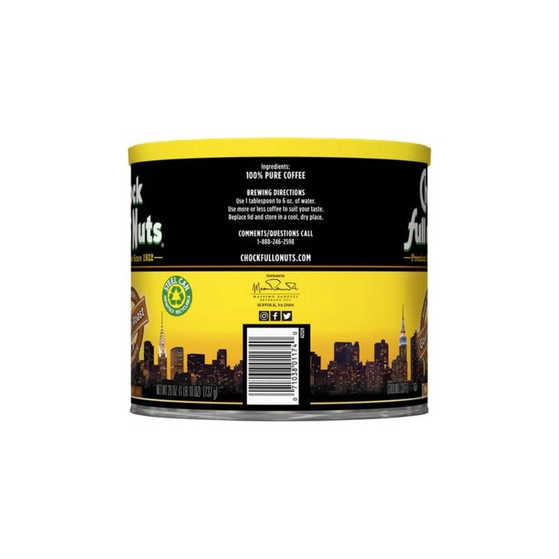 Chock Full o' Nuts Gourmet Roast Ground Coffee – Premium