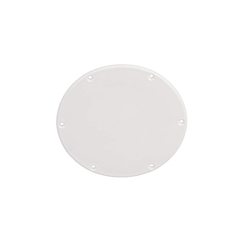 Seachoice Mounted Boat Plate Cover, Arctic White Finish, Up to