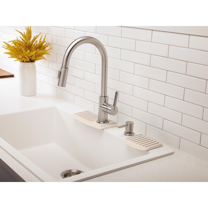 WeatherTech FaucetMat Duo - Protect Your Kitchen & Bathroom Countertops