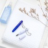 4 Pieces Travel Dental Tooth Picks Mini Metal Toothpick Holder