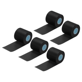 MECCANIXITY 5Pcs Air Conditioner Pipe Tapes, Pipe Wrapping Tape PVC Protective Tube Duct Tapes for Repairs DIY Projects AC Insulation Tape, 6cm x 32.8ft Black