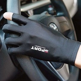 Cool finger gloves, sun protection, hiking, driving, fishing, leisure / 쿨 손가락장갑 햇빛차단 등산 운전 낚시 레저