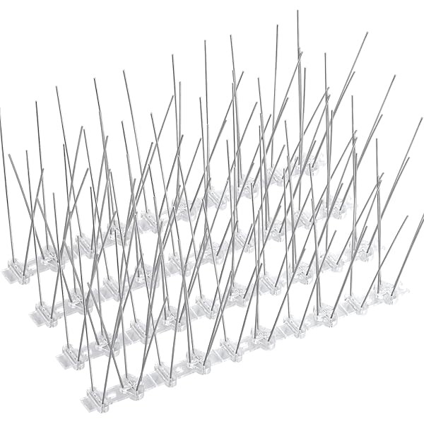 Boenoea Bird Spikes, Bird Devices Outdoor of Stainless Steel for
