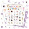 MVZX Sleepover Party Bingo Game, Slumber Bingo Cards for Adults,