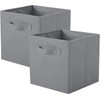 powerking Storage Bins, Foldable Fabric Storage Cubes and Cloth Storage