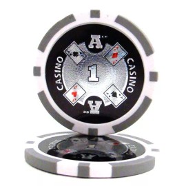 New Bulk Lot of 200 Ace Casino Poker Chips - Pick Denominations!