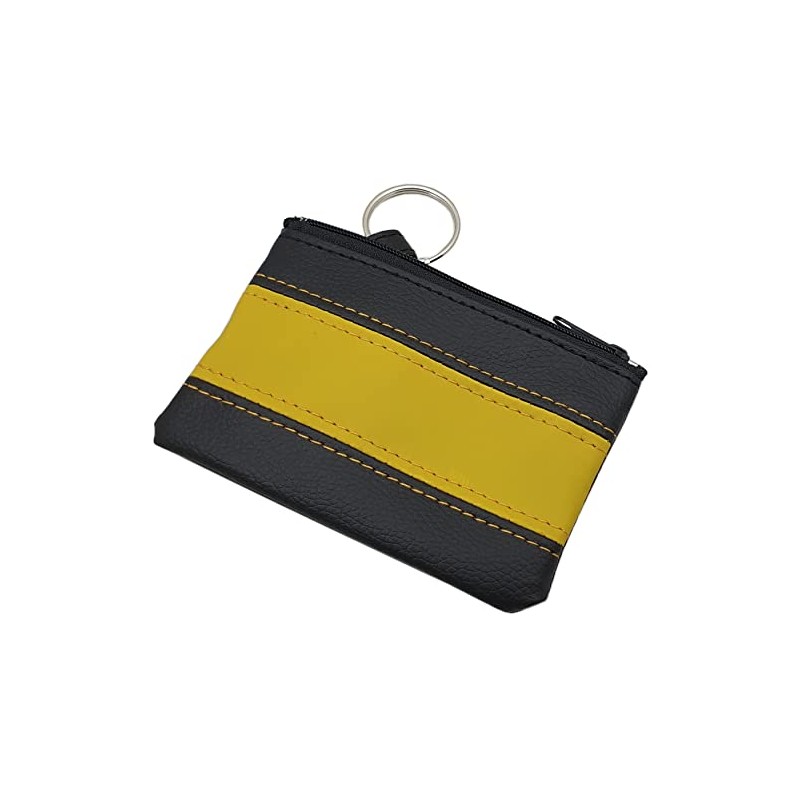 Key case with 1 zipper compartment in 4 different colors