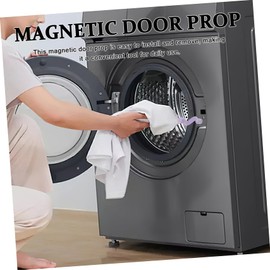 VILLFUL 2pcs Washing Machine Door Stop Washing Machine Accessories Front Loader Door Prop Front Loader Washer Door Prop Magnetic Washer Door Prop Dryer Door Prop Open Magnetic Door Prop