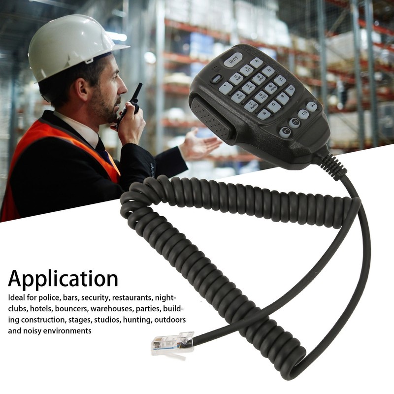 2 Way Radio Handheld Speaker Mic Professional Walkie Talkie Speaker