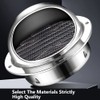 Air Vent Covers for Walls Outside, Stainless Steel Round External
