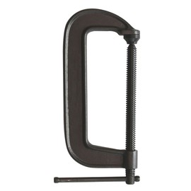 Bessey 540-3 Ductile Alloy Cast Clamp with 3" Capacity x 1 7/8" Throat Depth & 1,800 lb Clamping Force, Black