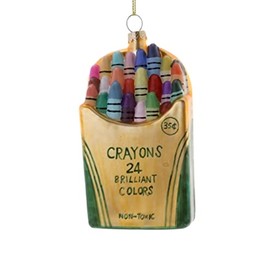 Cody Foster Crayon Box Ornament