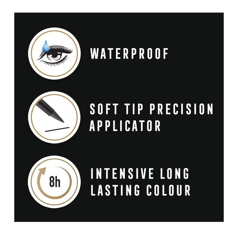 Max Factor Colour X-Pert Waterproof Eyeliner Metallic Anthracite 02 â