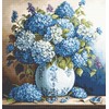 Luca-S Hydrangea Counted Vase Cross Stitch Kit