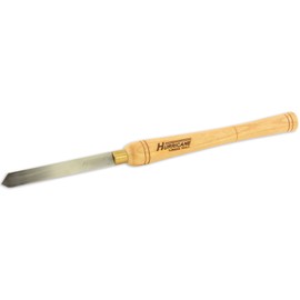 Hurricane Turning Tools, HTT-123, High Speed Steel, 3/4" Scraper for Dovetail Tenons for Woodturning