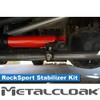 Rocksport RED Steering Stabilizer Kit by MetalCloak, For JK Wrangler,