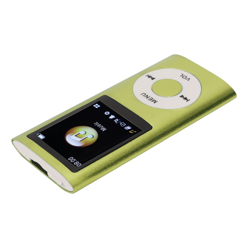 MP3 Player Stylish Multifunctional Lossless Sound Slim 1.8 Inch LCD